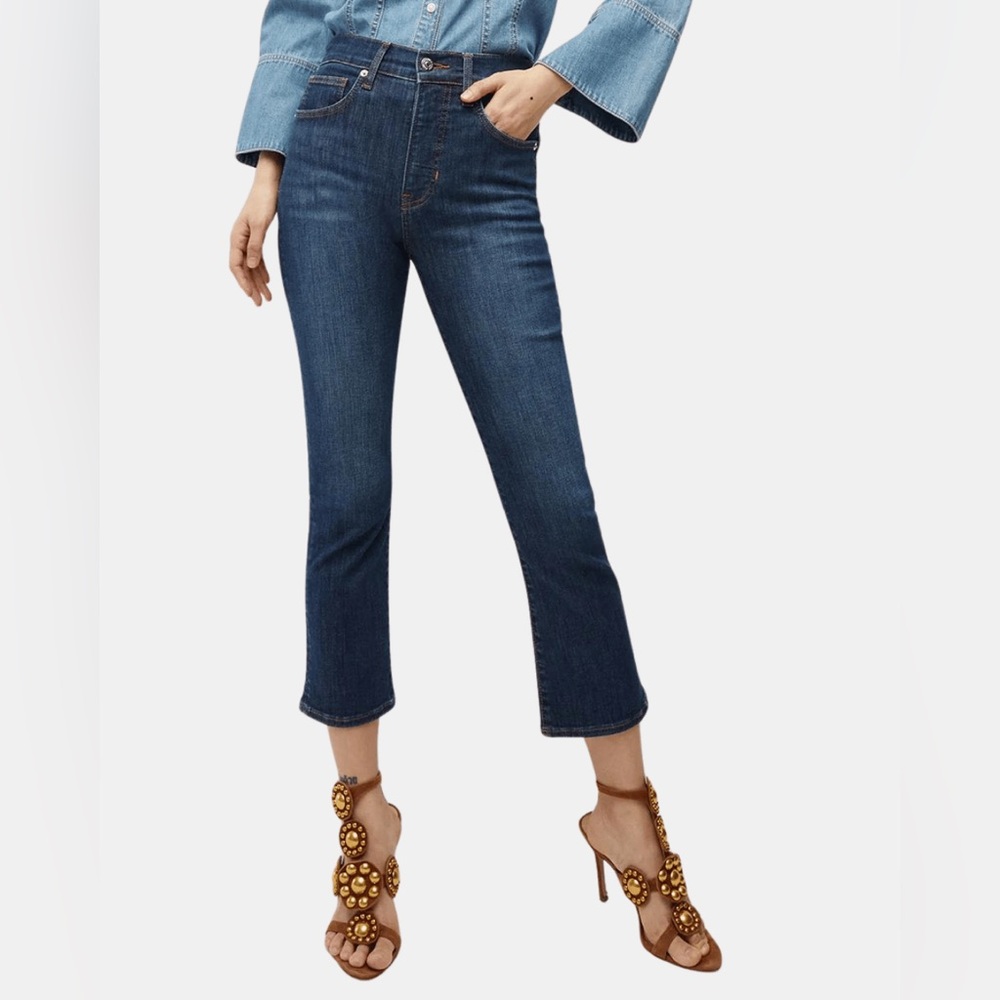 Veronica Beard Carly Kick Flare High Rise Jeans 28 women’s